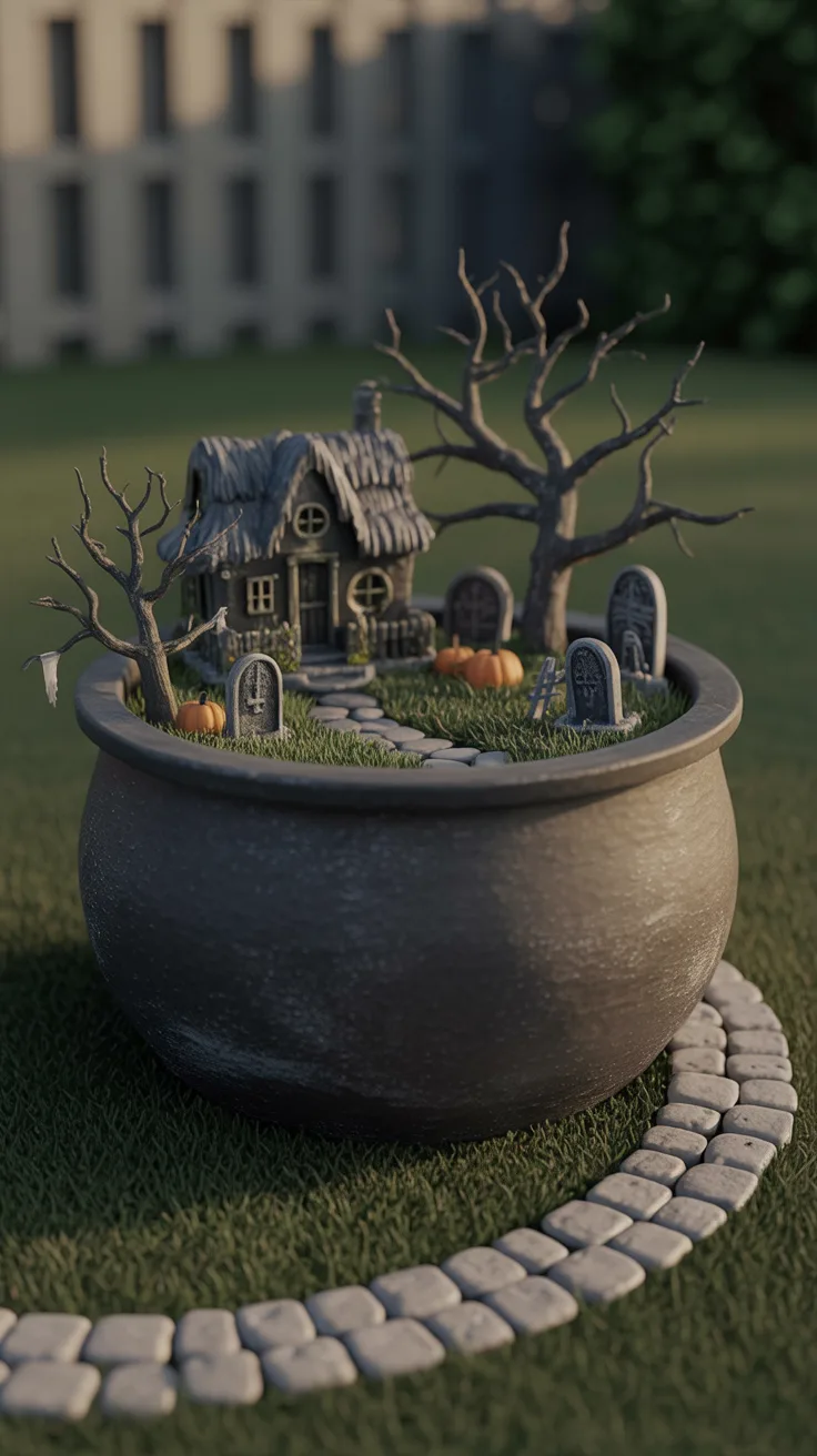 Step 1: Choose a Dark Cauldron or Planter