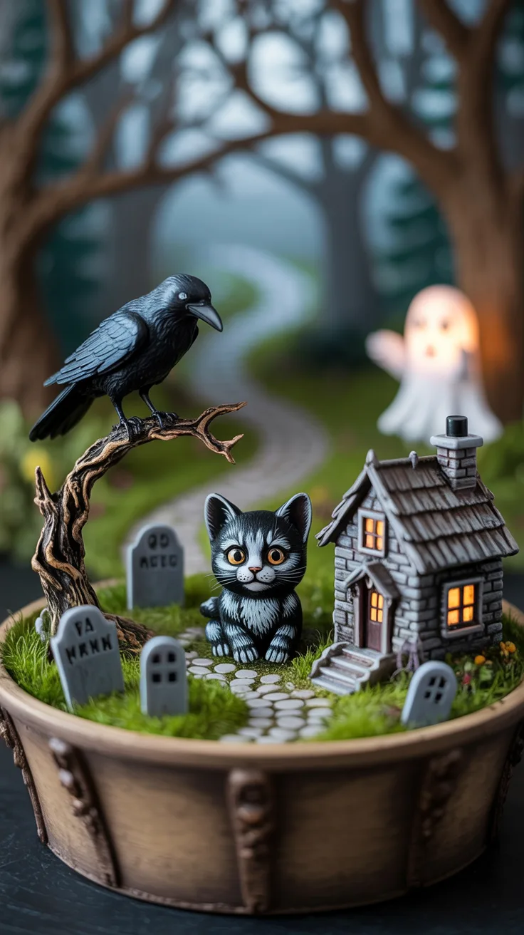 Step 11: Add Spooky Characters