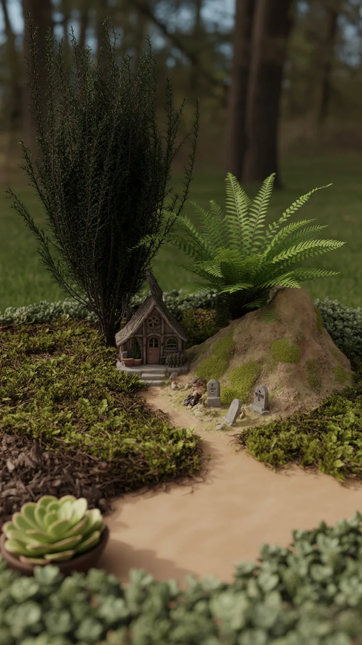 Step 4: Plant the Dark Halloween Garden