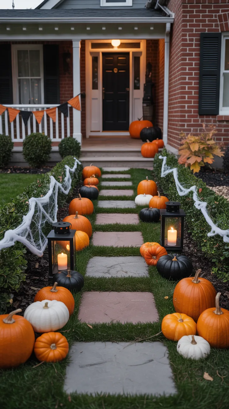 10. Coordinated Halloween Garden Color Scheme