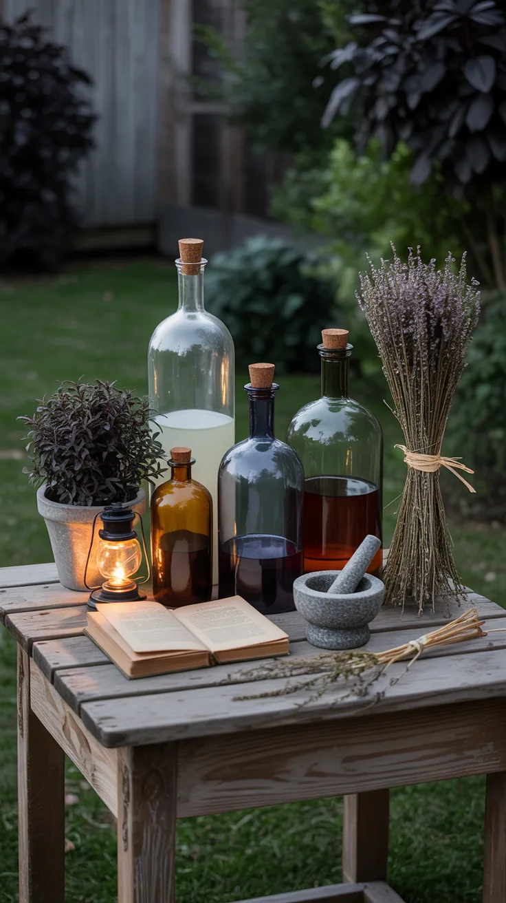 6. Display Apothecary-Style Accessories and Props